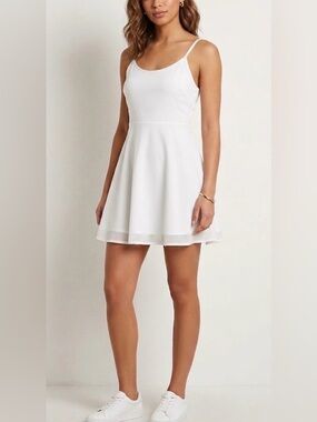 Forever 21 White Mini Dress Size Small